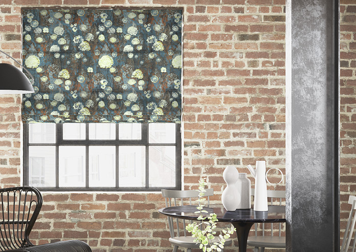 Burdock, Petrol - Roman Blind - Image 3